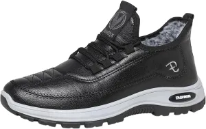 Casual Walking Shoes Couple Winter Thickened Velvet Cold Retro Sports Casual Shoes Breathable Soft Flat Bottom