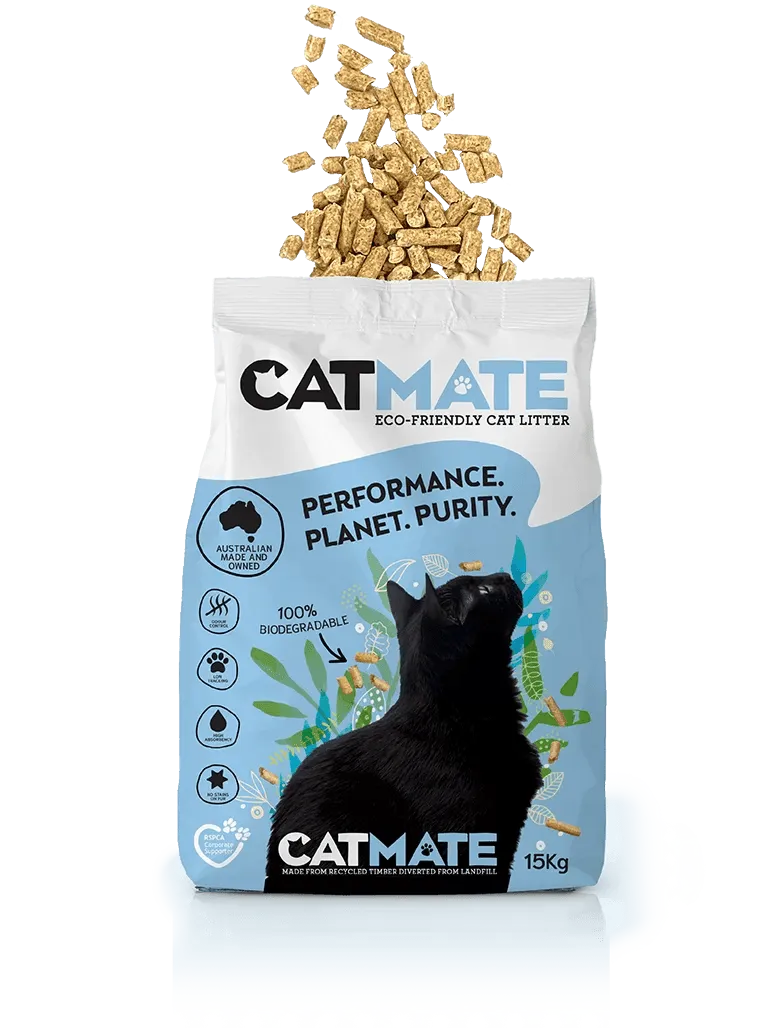 Catmate – Wood Pellet Cat Litter