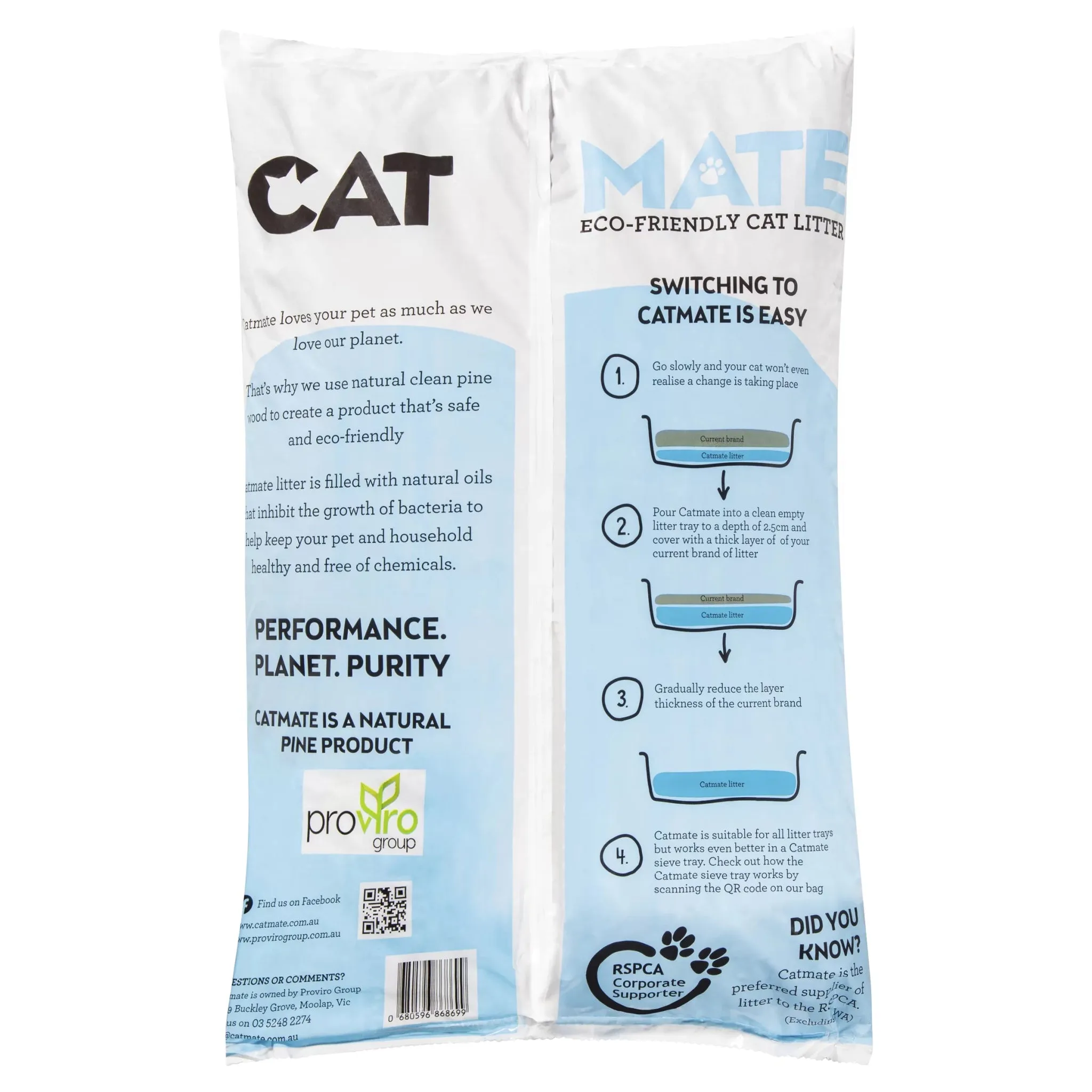 Catmate – Wood Pellet Cat Litter