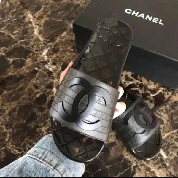 Chanel Big CC Pool Slides
