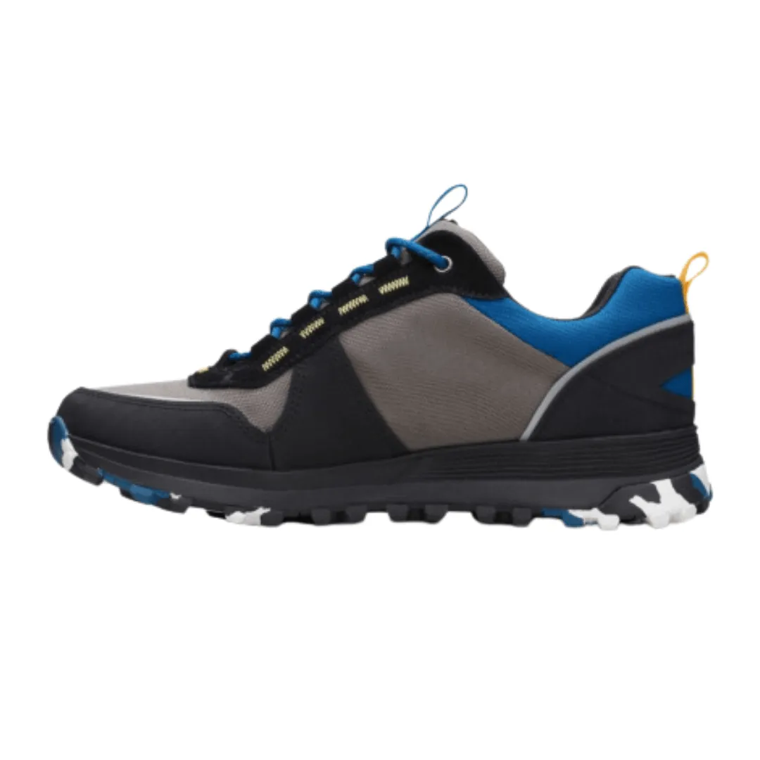 Clarks - Men's Alt Trek Walk WP - Black, Grey, Teal