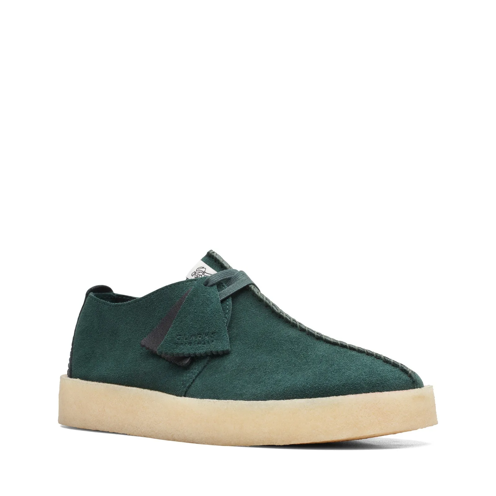 Clarks Originals Desert Trek Cup Men's Green Suede 26168522