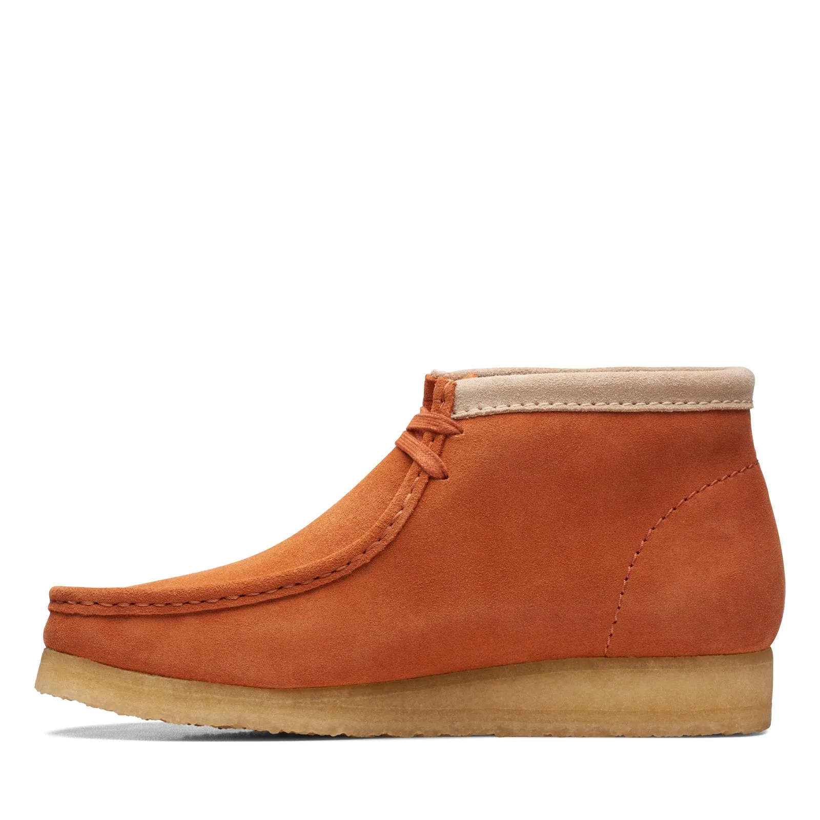 Clarks Originals Wallabee Boot Men's Dark Tan Suede 26172250