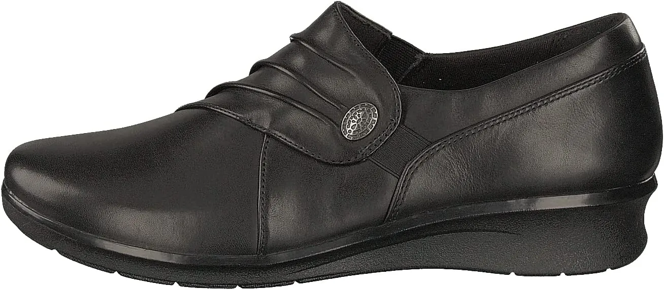 Clarks Women's Hope Roxanne Loafers  Color Black Size 8.5M
