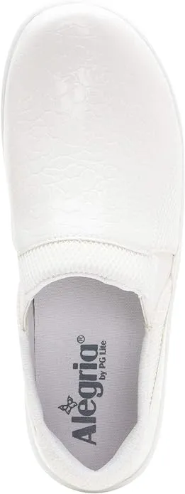Clearance Alegria White Duette Flourish Shoes