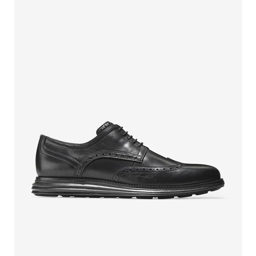 Cole Haan Men's Original Grand Wingtip Oxfords- Black