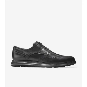 Cole Haan Men's Original Grand Wingtip Oxfords- Black