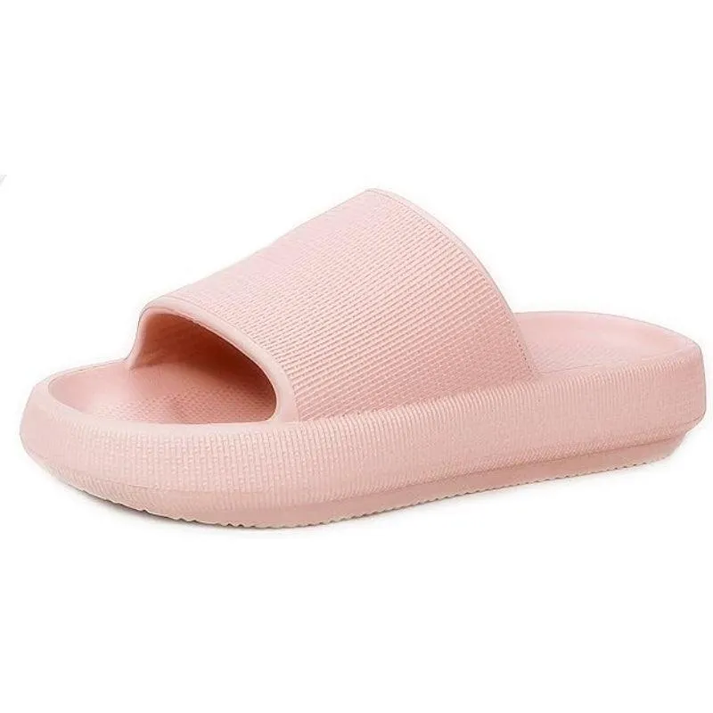 Cushioned Cloud Slides Thick Sole – Comfort for Everyday Wear