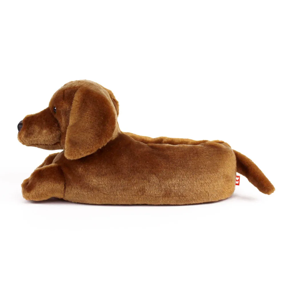 Dachshund Slippers JulesRoche Plush Non-Slip Novelty Design
