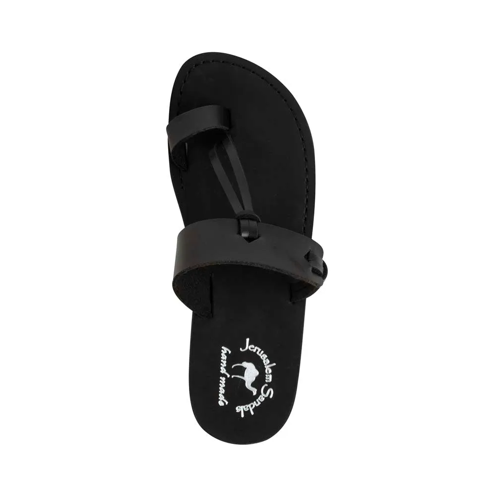 David Vegan - Leather Alternative Sandal | Black