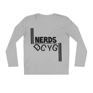 DCYG NERDS Black Logo  Long Sleeve Shirt