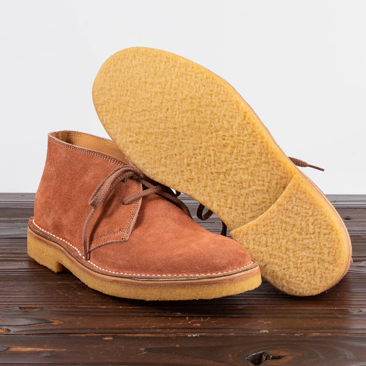 Desert Boots - Tobacco Suede