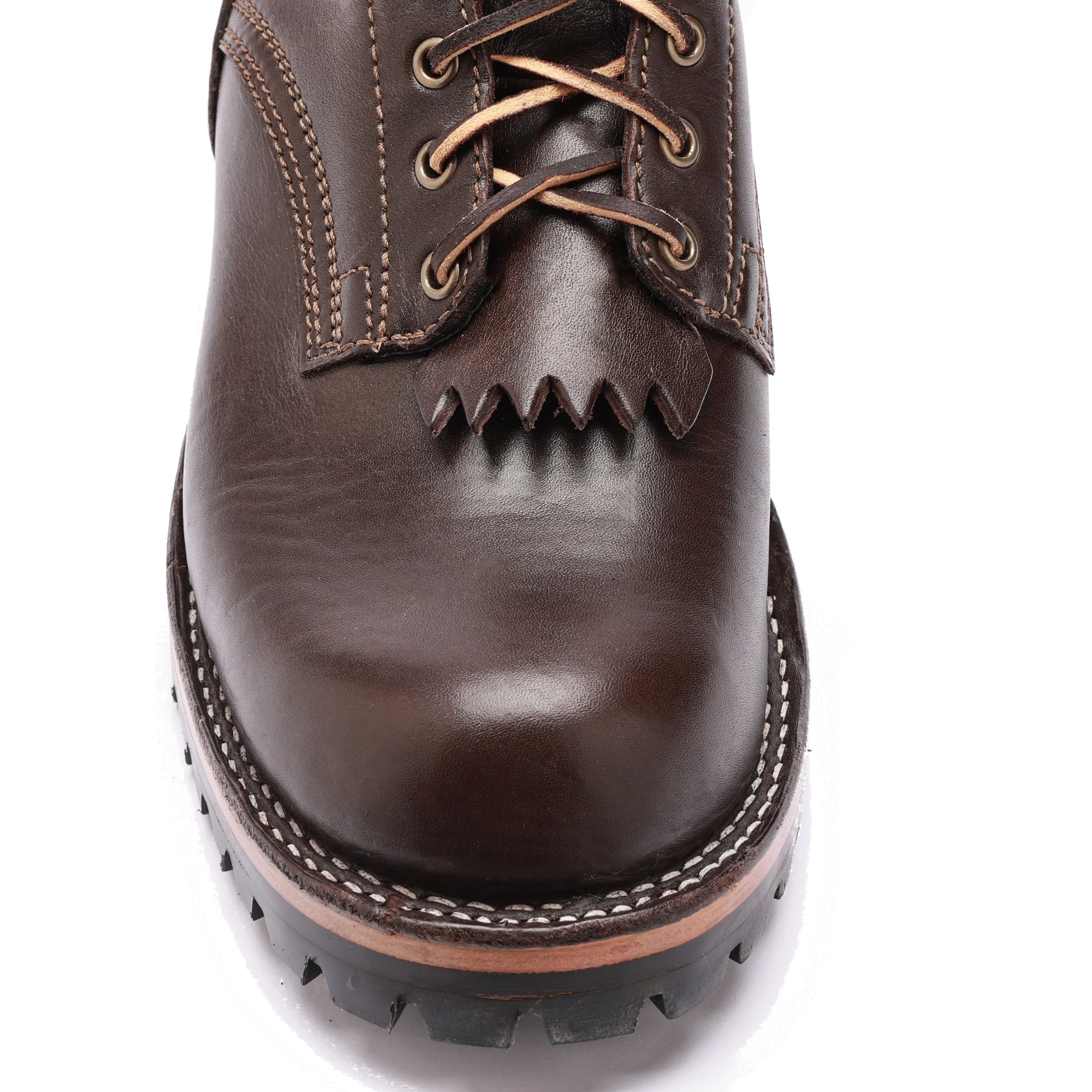 Drew's 10-INCH Logger - Brown Smooth