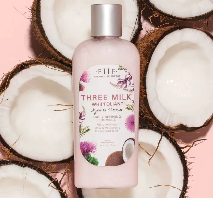 Farmhouse Fresh Three Milk™ Whipfoliant™ Ageless Cleanser 6 oz