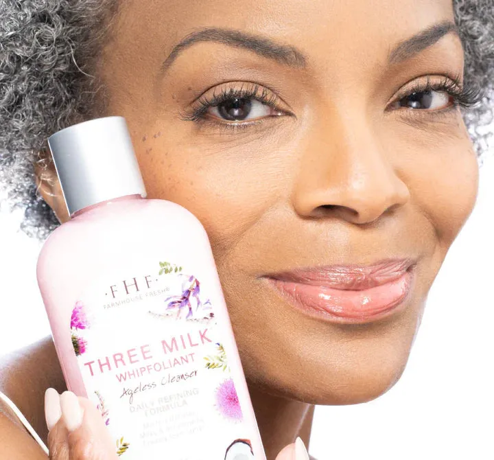 Farmhouse Fresh Three Milk™ Whipfoliant™ Ageless Cleanser 6 oz