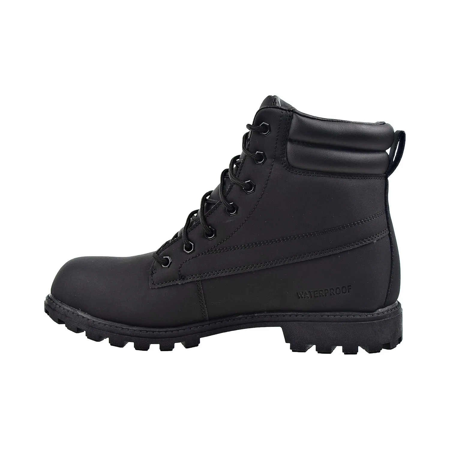 Fila Watersedge Waterproof Nubuck Leather Men's Boots Black