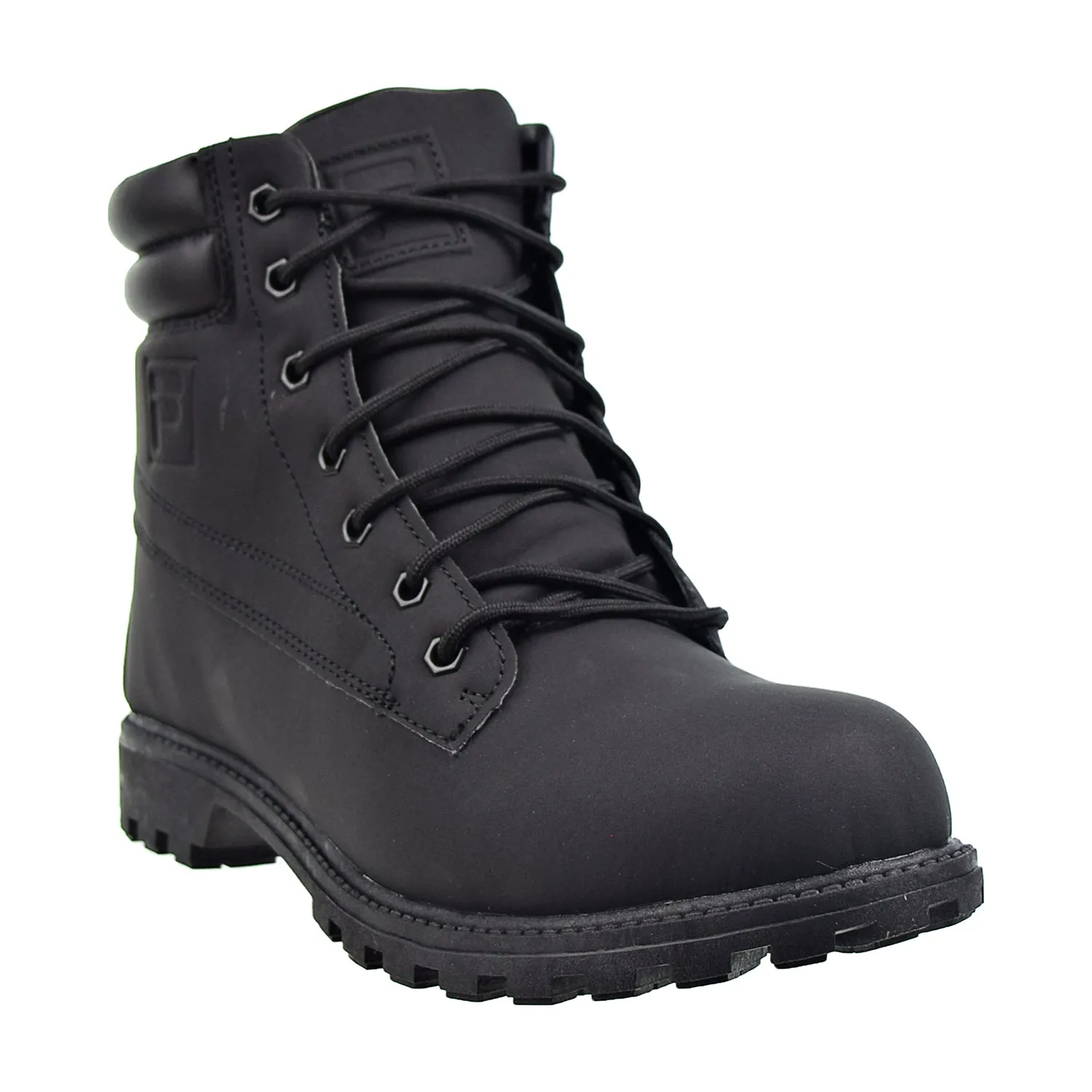 Fila Watersedge Waterproof Nubuck Leather Men's Boots Black