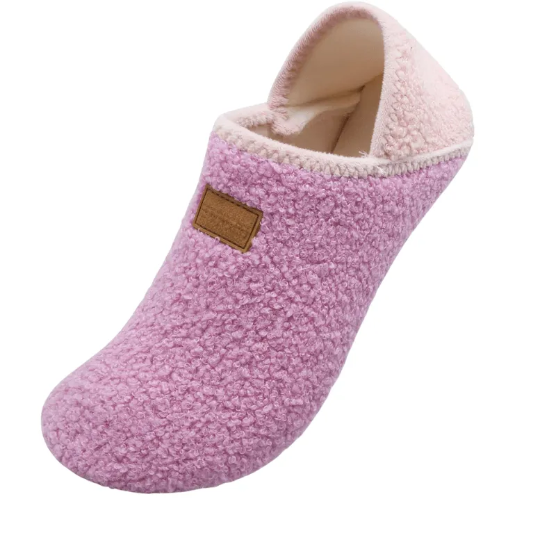 Fleece Slip On Slippers – Design Diabetic And Gentle Comfort