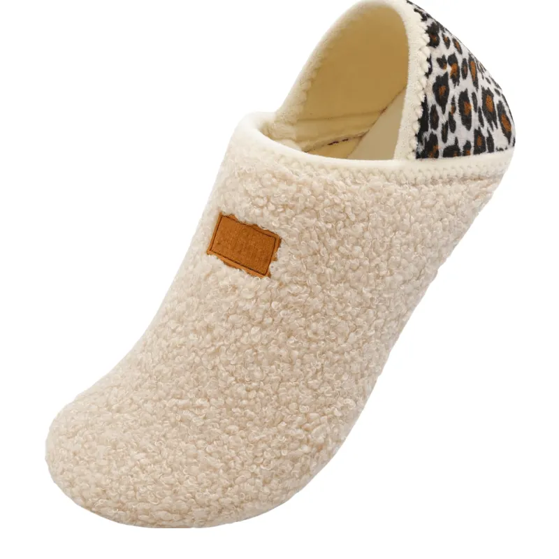 Fleece Slip On Slippers – Design Diabetic And Gentle Comfort