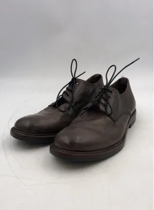 Frye Men's Brown Round-Toe Lace-Up Oxford Dress Shoes - Size 10