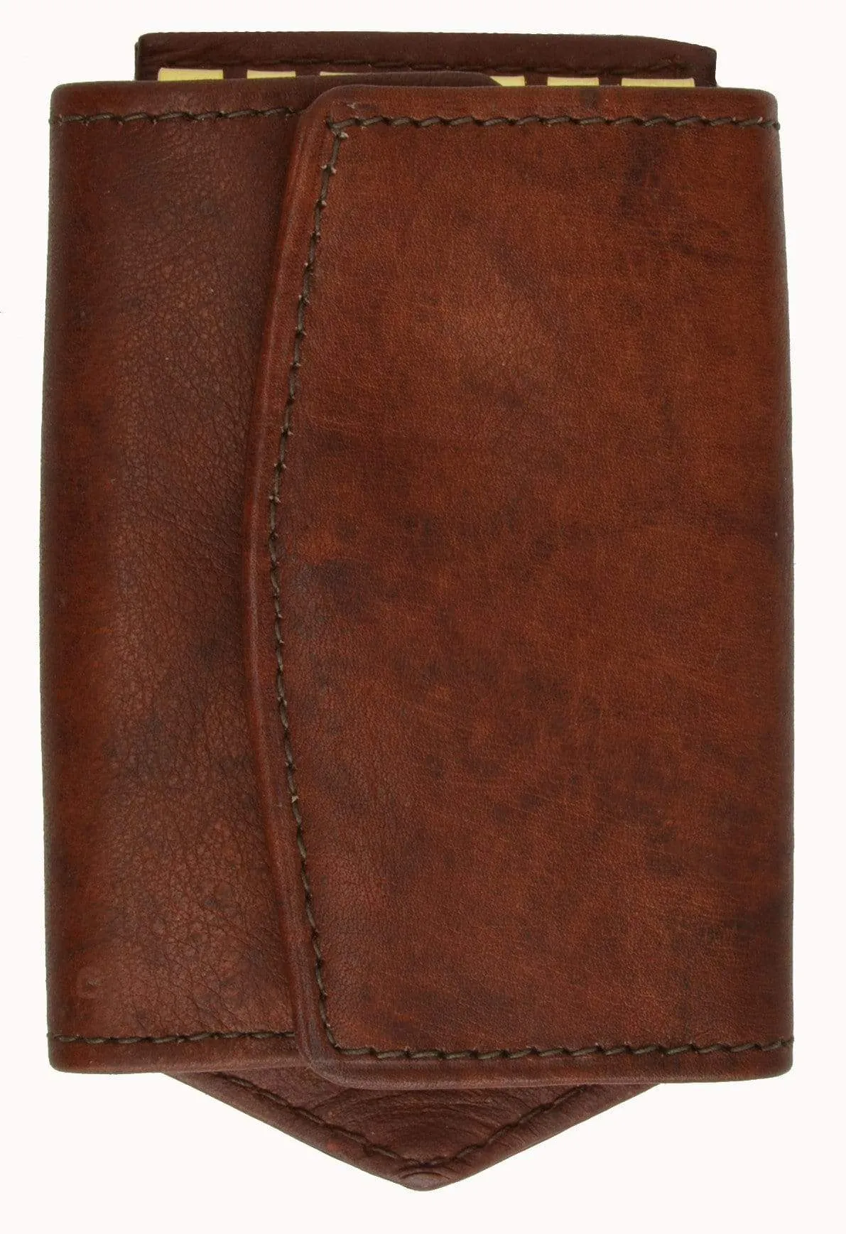 Genuine Leather Key Holder Small Size with Snap Closure 1312 CF (C)