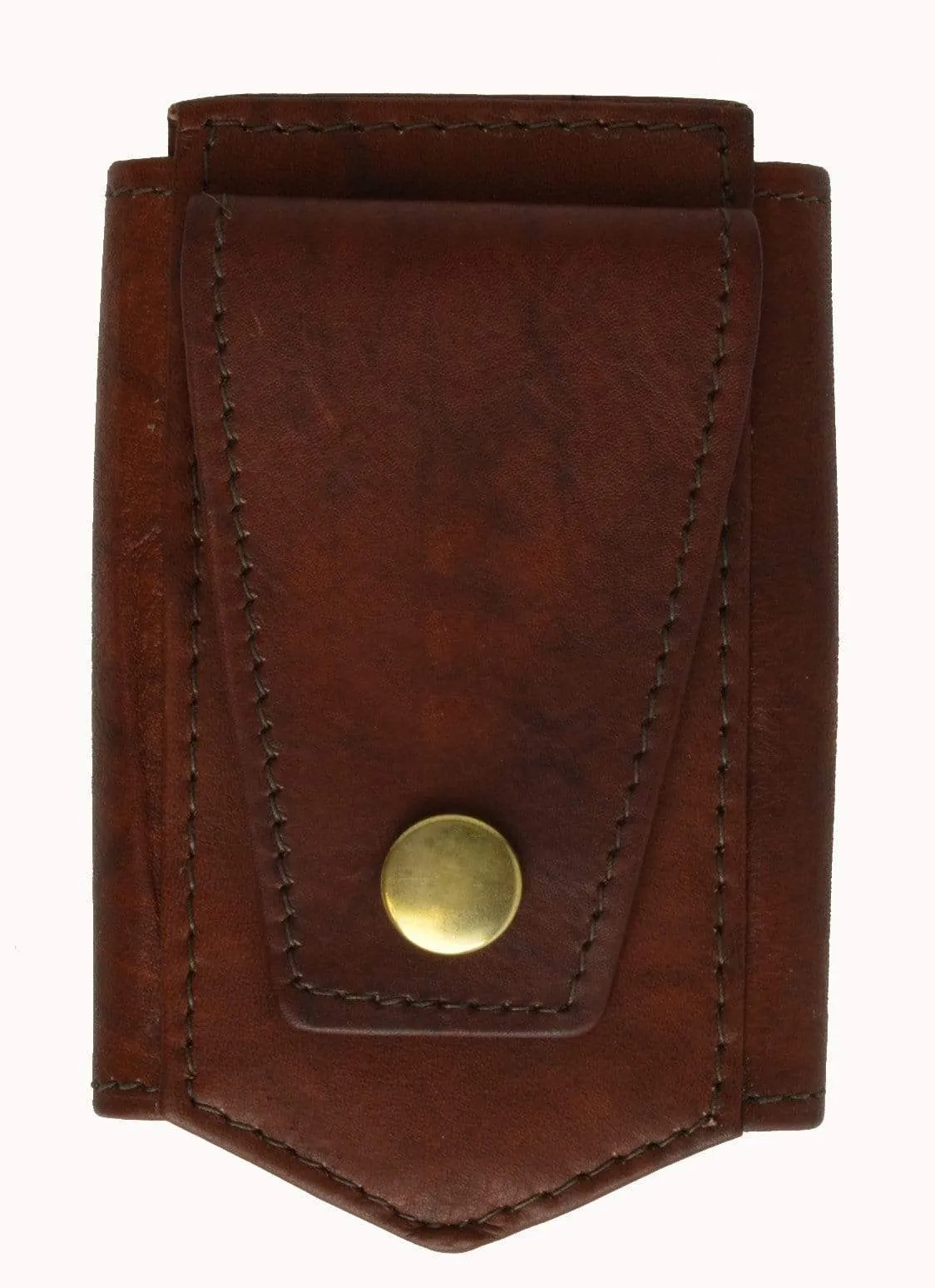 Genuine Leather Key Holder Small Size with Snap Closure 1312 CF (C)