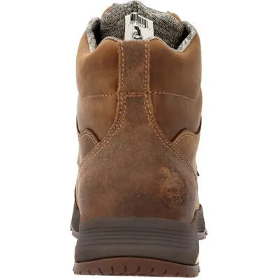 Georgia Men's Athens Superlyte Waterproof Moc Toe Work Boot -Brown- GB00547