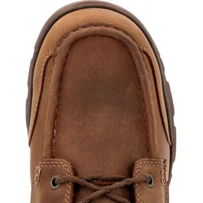 Georgia Men's Athens Superlyte Waterproof Moc Toe Work Boot -Brown- GB00547