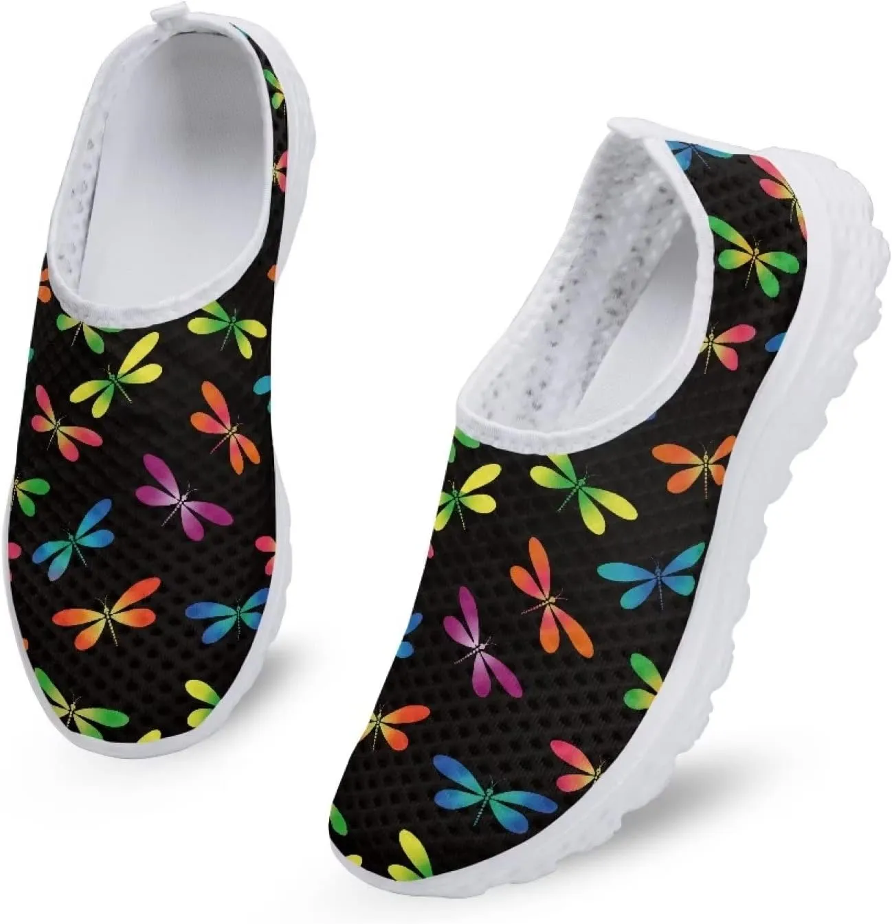 GIFTPUZZ Women's Athletic Walking Shoes Mesh Tennis Shoes Workout Sneakers Casual Shoes