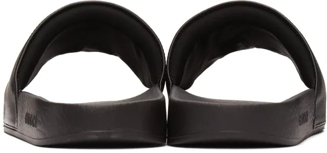 Gucci Black 'Gucci Hawaii' Pool Slides