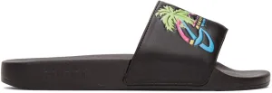 Gucci Black 'Gucci Hawaii' Pool Slides