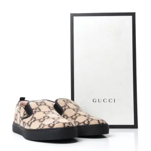 Gucci Wool GG Mens Dublin Slip On Sneakers
