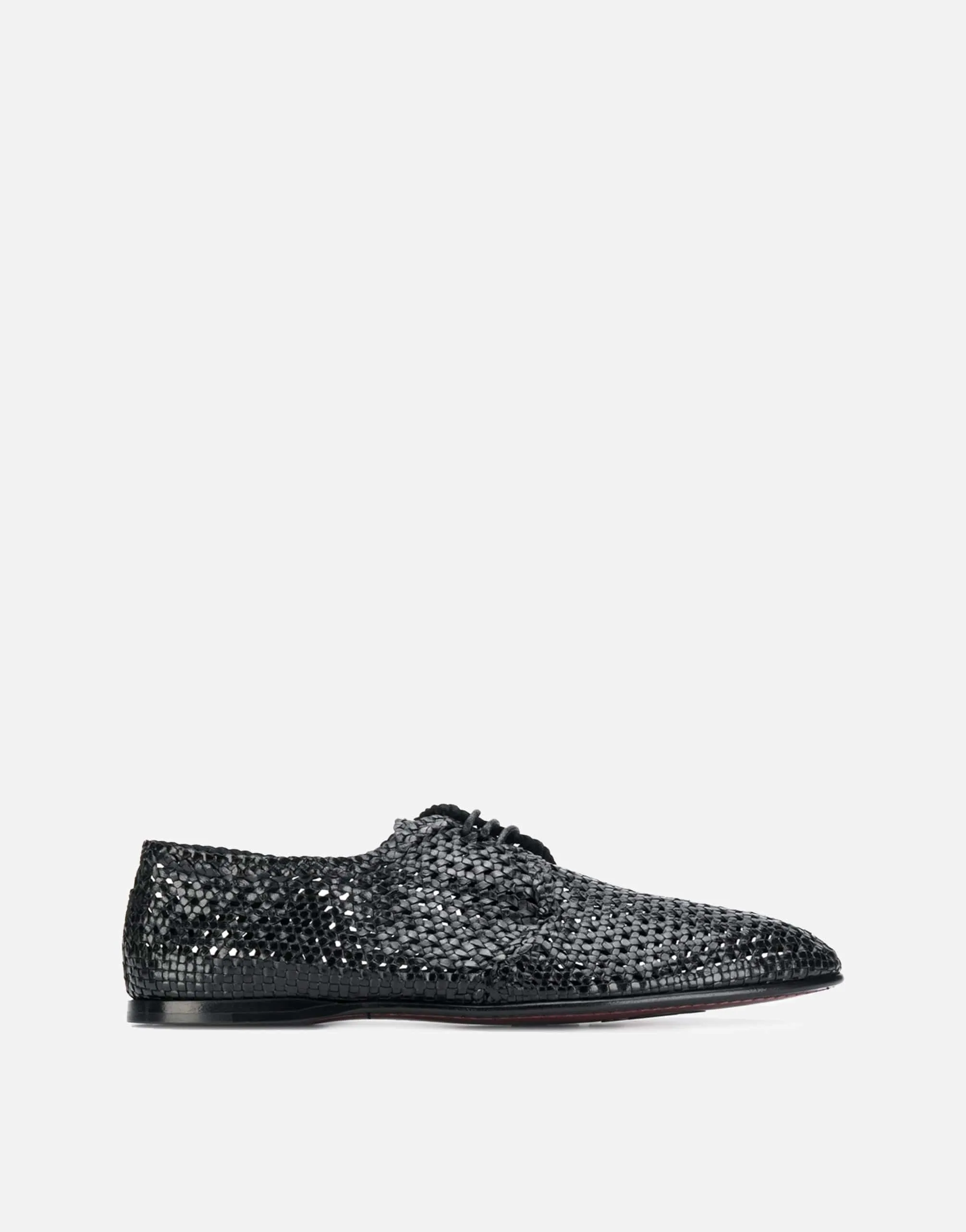 Hand-Woven Derby Shoes