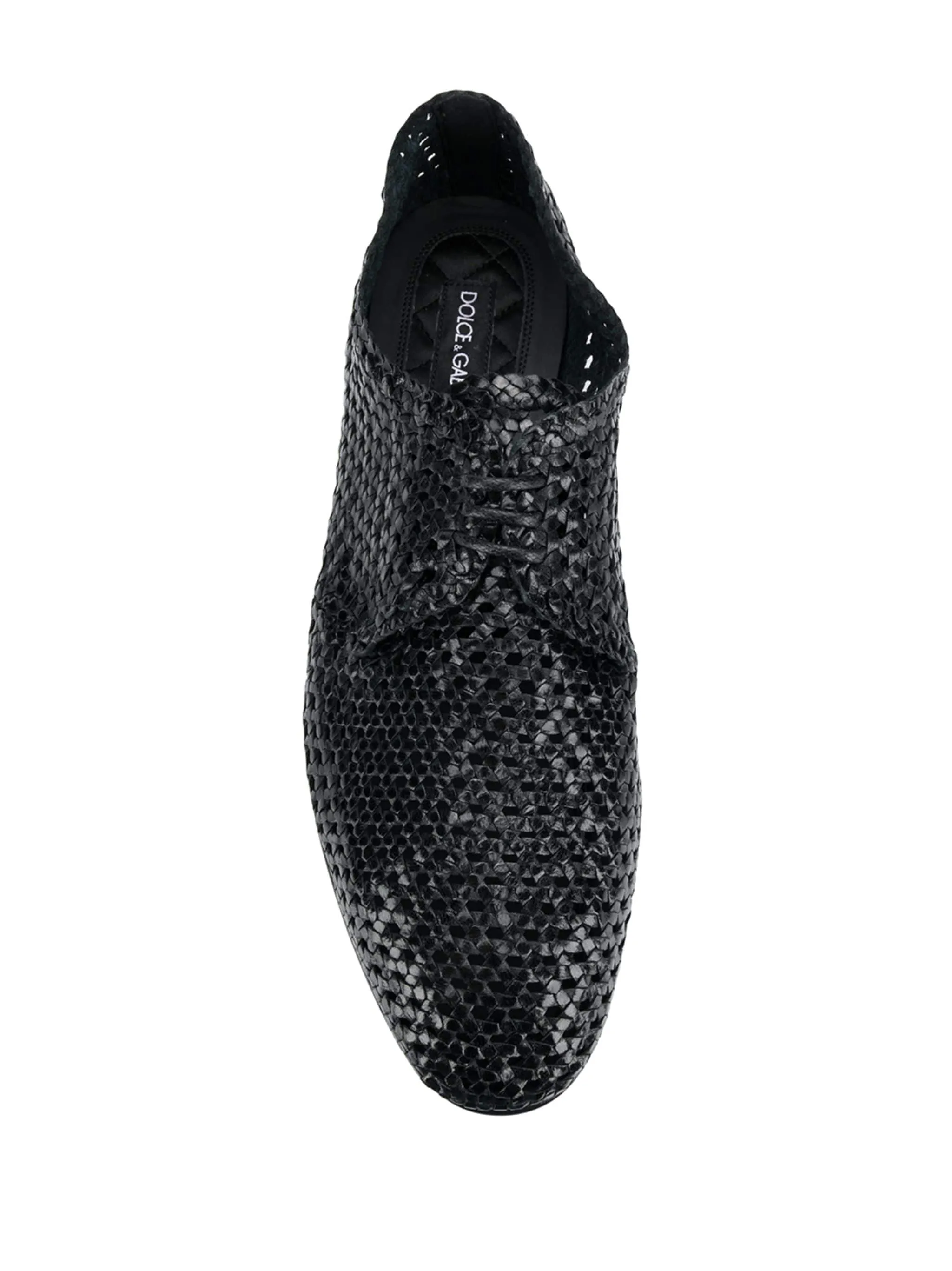 Hand-Woven Derby Shoes