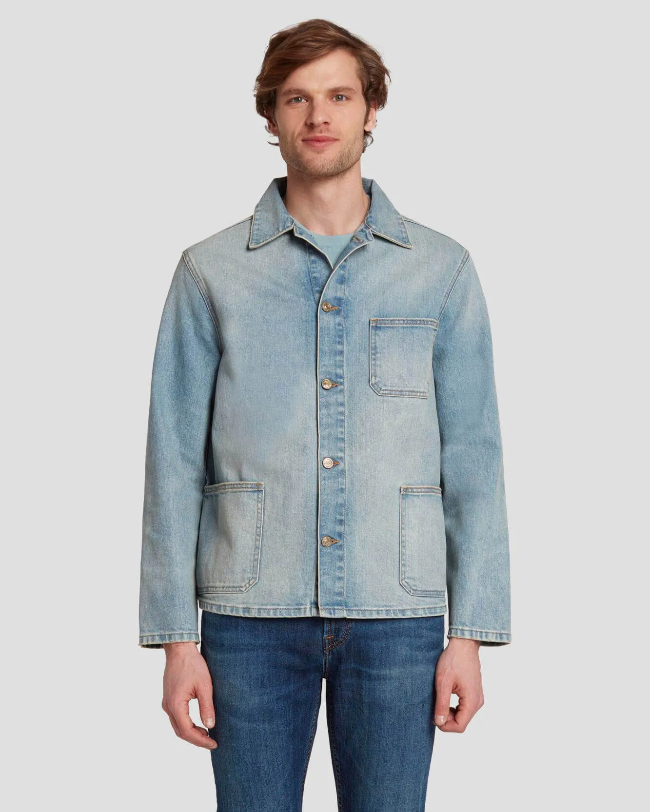 Heritage Utility Overshirt in Take The Road