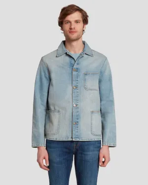 Heritage Utility Overshirt in Take The Road
