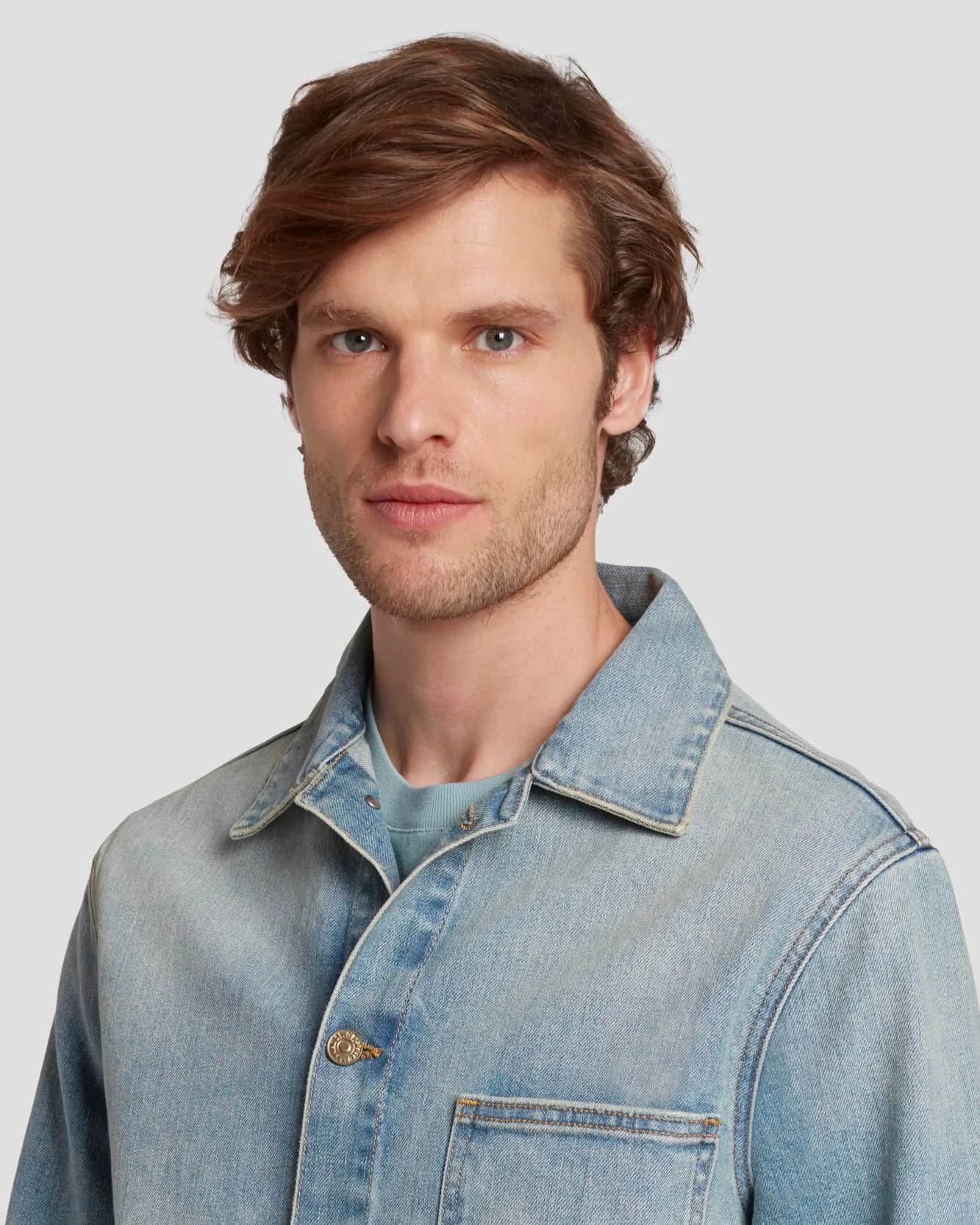 Heritage Utility Overshirt in Take The Road