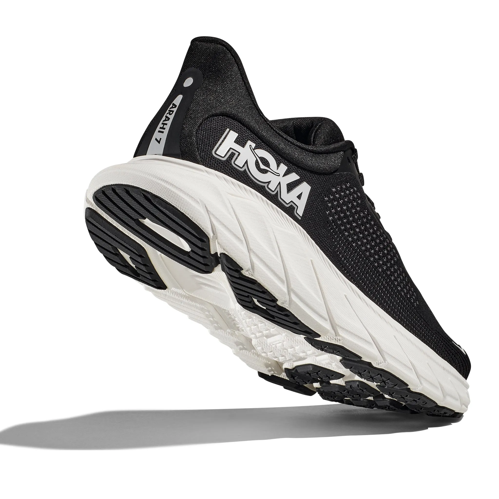 Hoka Arahi 7 Men's Wide Fit Black White