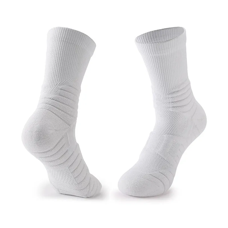 Hywell™ | Breathable Cushioned Basketball Crew Socks | 1 Pair