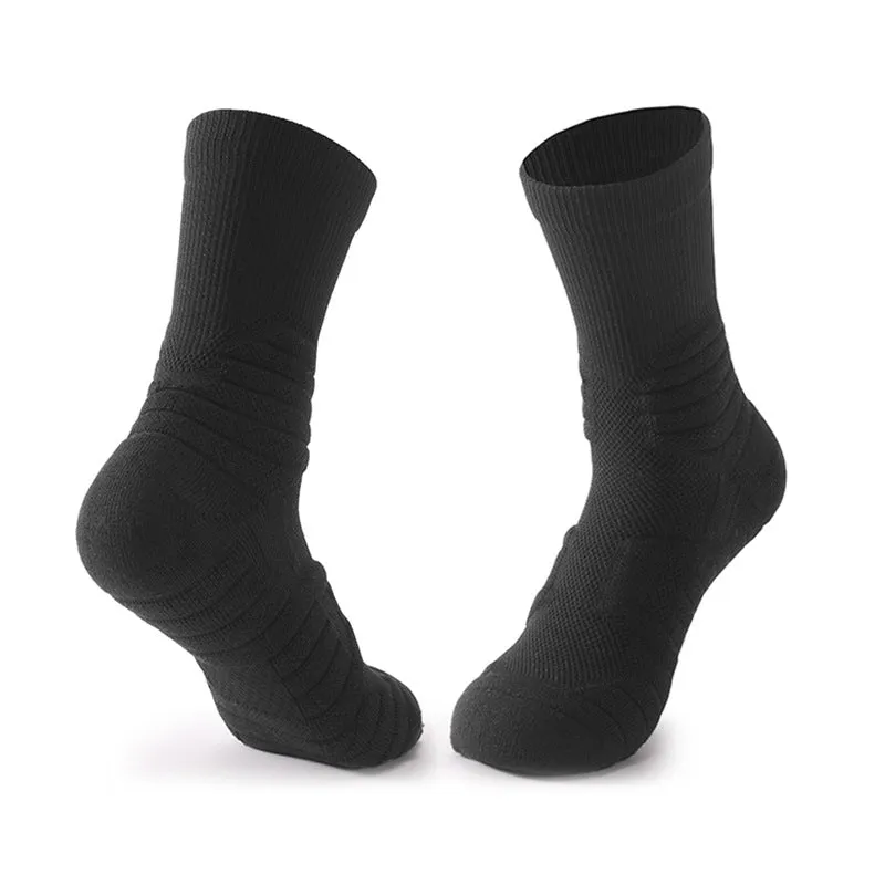 Hywell™ | Breathable Cushioned Basketball Crew Socks | 1 Pair