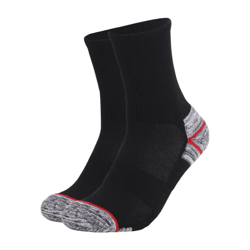 Hywell™ | Thick Padded Compression Basketball Crew Socks | 3 Pairs