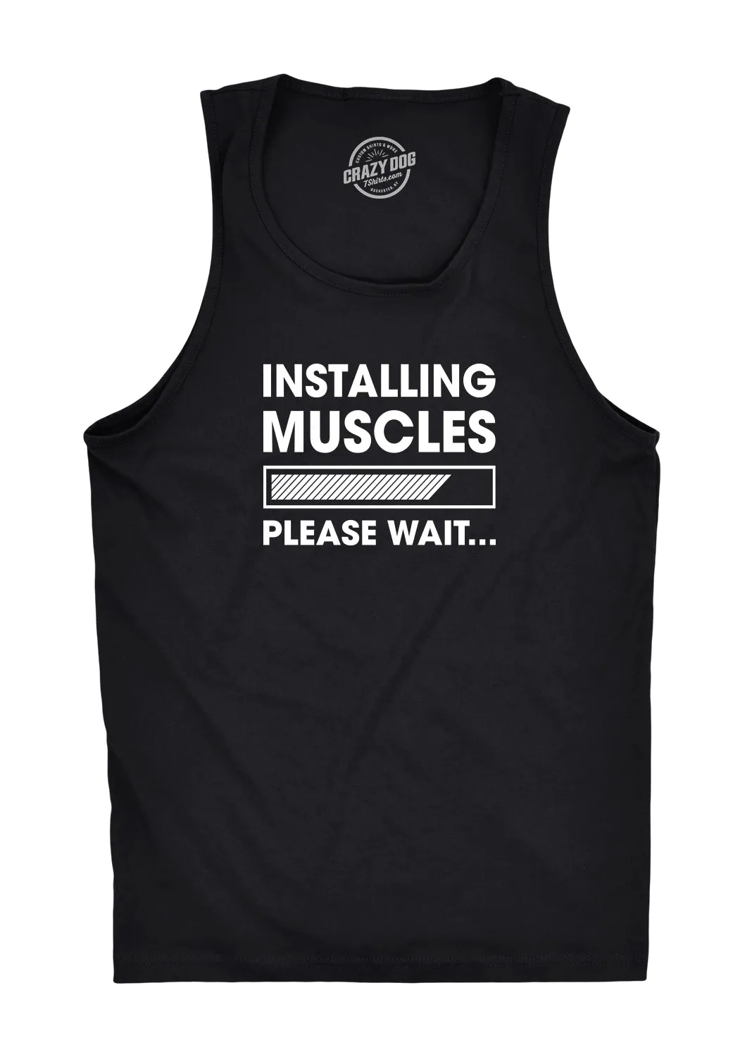 Installing Muscles Men's Tank Top