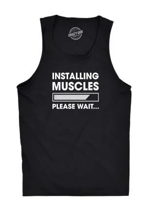 Installing Muscles Men's Tank Top