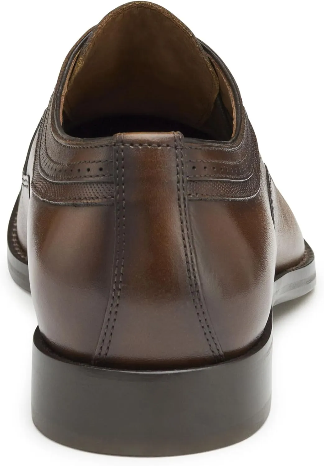 Johnston & Murphy Mens Danridge Cap Toe Shoe - Mens Dress Shoes, Leather Shoes, Dress Shoes for Men, Cushioned Footbed, Formal Shoes for Men, Business Casual Shoes