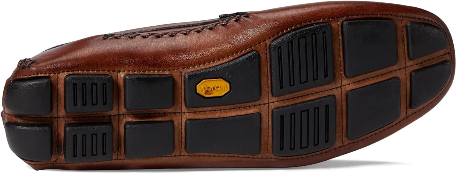 Johnston & Murphy Men’s Dayton Penny Shoes - Men’s Dress Shoes, Leather Moccasin Shoes, Dress Shoes for Men, Cushioned Footbed, Men’s Penny Loafers, Business Casual Shoes