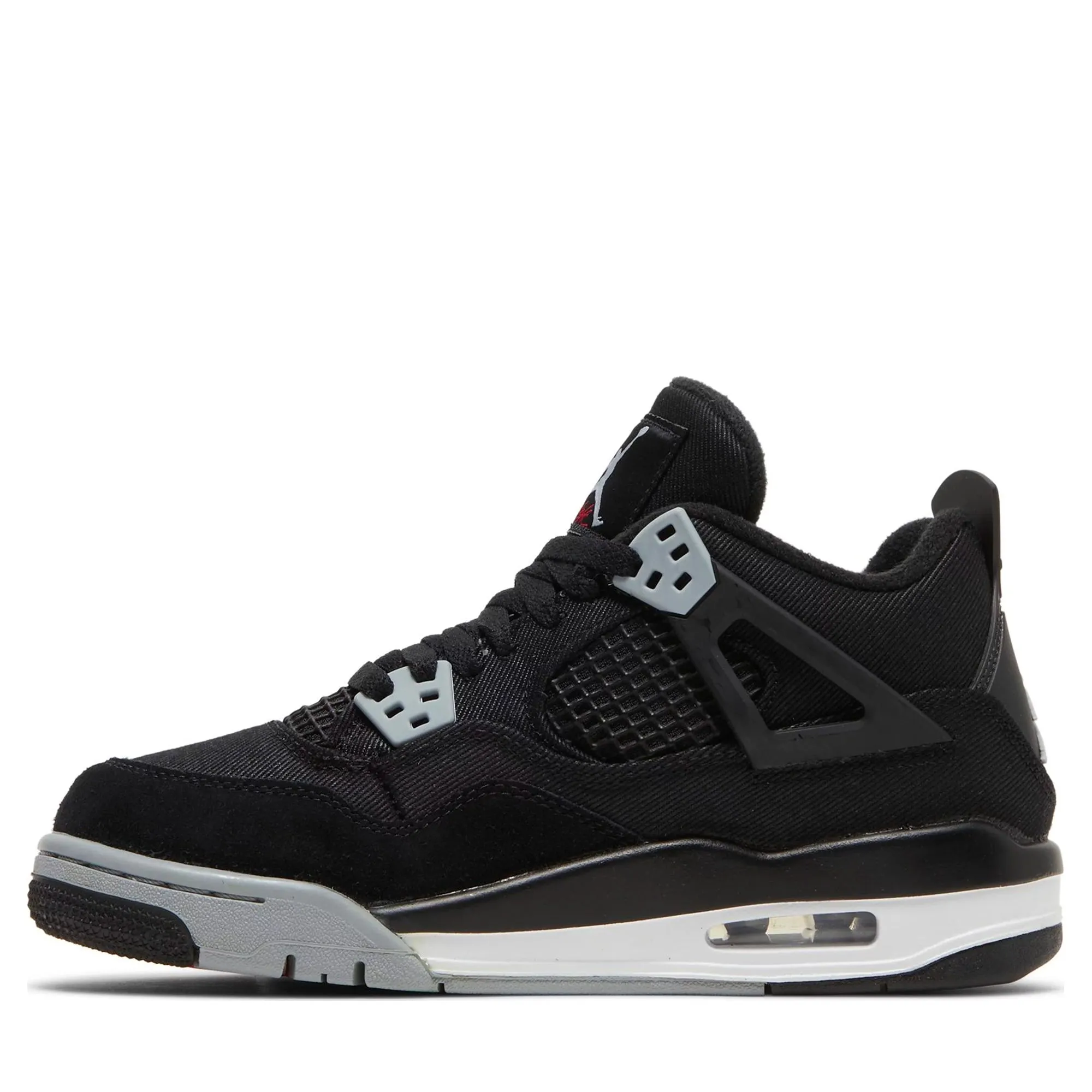 Jordan 4 Retro Black Canvas (GS)