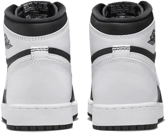 Jordan Youth Air 1 Retro High Og Gs Black/White-White (FD1437 010) Big Kid's Shoe