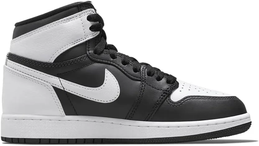Jordan Youth Air 1 Retro High Og Gs Black/White-White (FD1437 010) Big Kid's Shoe