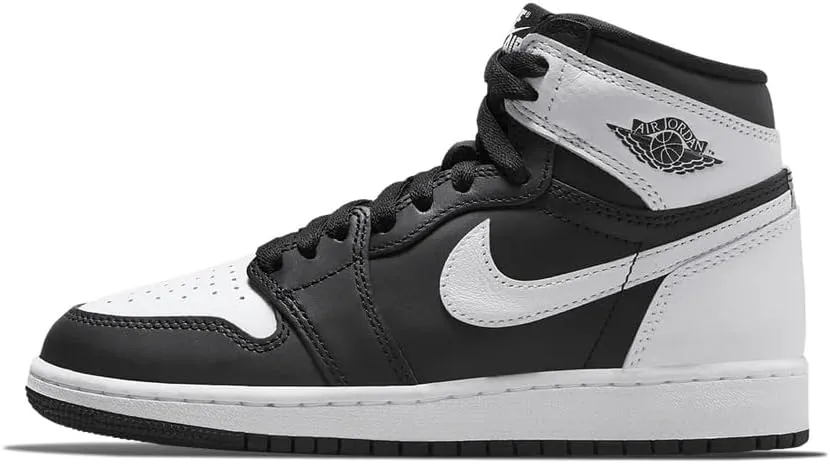 Jordan Youth Air 1 Retro High Og Gs Black/White-White (FD1437 010) Big Kid's Shoe