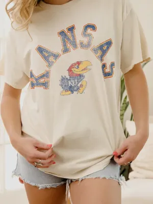Kansas Mega Arch Jayhawk Tee
